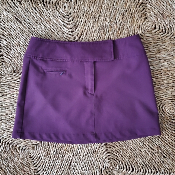 Purple Calvin Klein mini-skirt - Picture 1 of 4